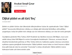 Milliyet - Serpil Çınar