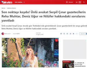 Takvim - Serpil Çınar